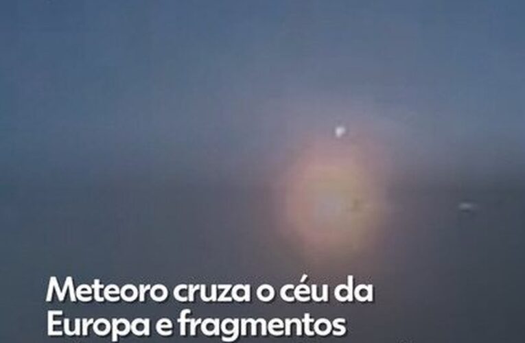 Vídeo registra meteoro que atingiu casa na Alemanha após espetáculo no céu europeu