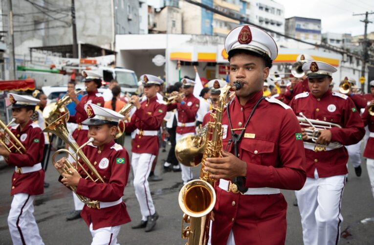 Funceb abre inscrições para bandas filarmônicas desfilarem no 2 de Julho: Tradição e investimento na cultura baiana
