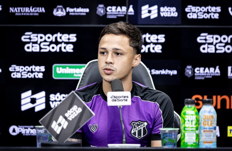 Matheus Araújo projeta desafio da Copa do Brasil e Ceará busca “mostrar a força” em São Luís