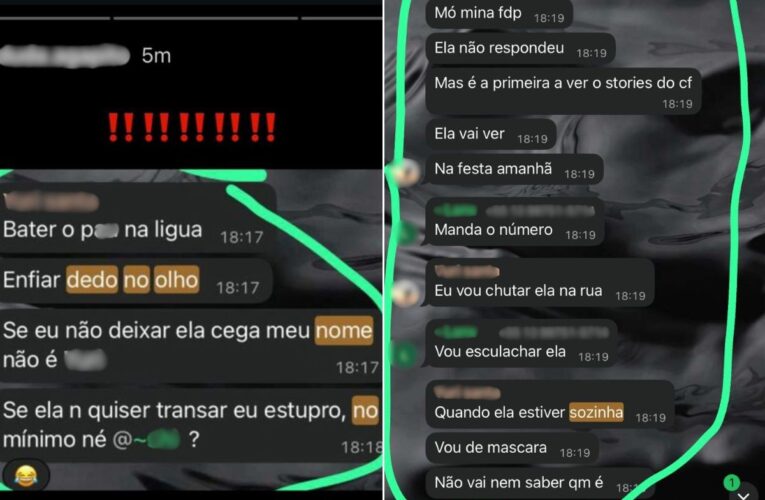 Jovem ameaçada de estupro por calouro em Santos busca medida protetiva e expõe dilemas da violência digital