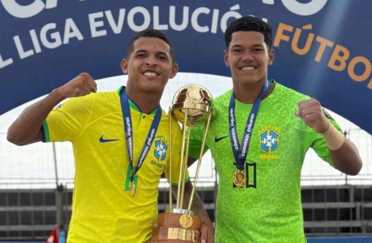 Potiguares levam o RN ao topo: Brasil é pentacampeão da Liga Evolução de Beach Soccer com brilho local