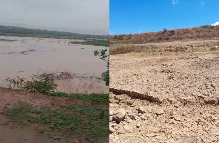 Açude Tamboril transborda em Marcolândia (PI) após 75 mm de chuva e alivia seca severa na região