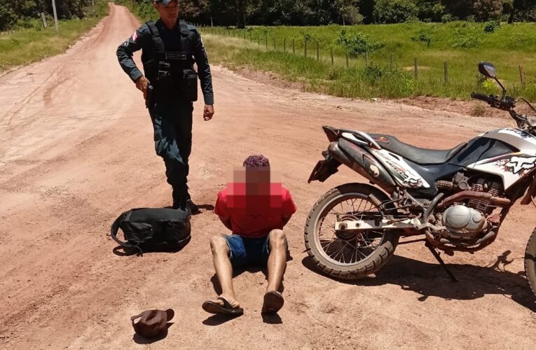 Homem acusado de matar cunhado no Rio Arapiuns é preso em Santarém após tentativa de fuga